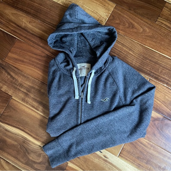 Hollister Full Zip Hoodie Jacket - Picture 1 of 9